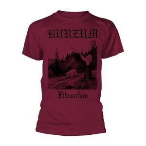 Burzum Unisex Adult Filosofem 3 T-Shirt / Maroon